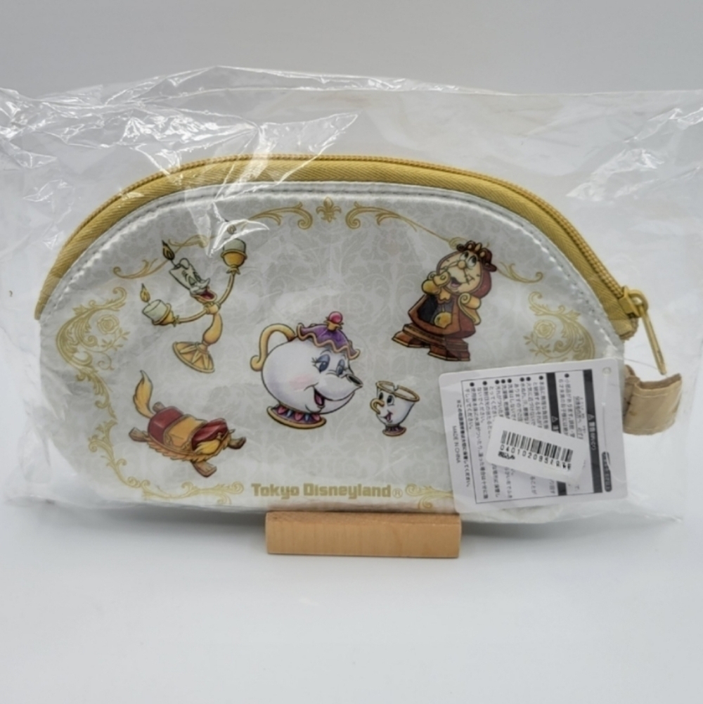 Tokyo Disney Enchanted Tale Beauty and the Beast cosmetic bag pouch - Picture 5 of 11